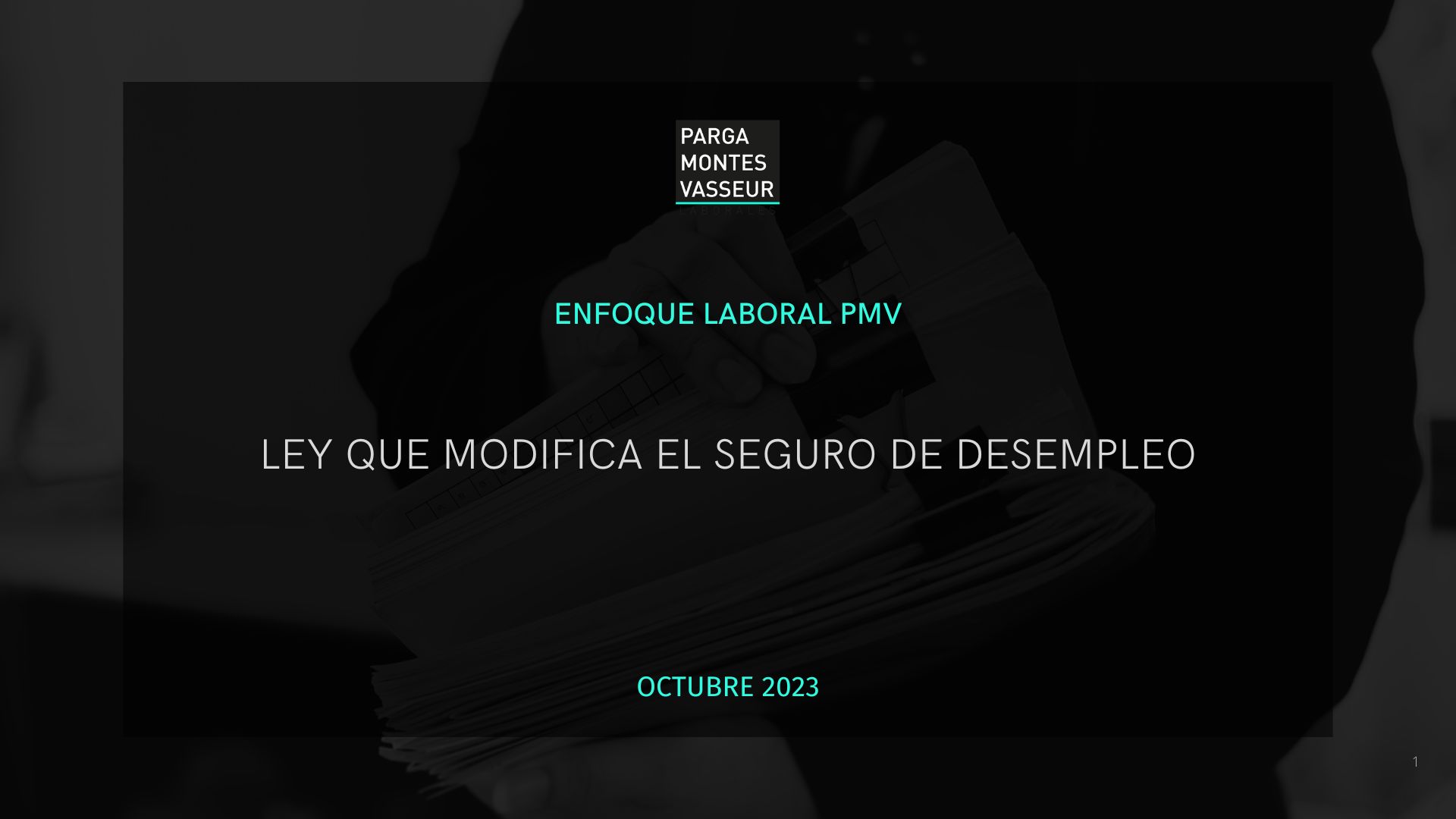Ley que modifica el Seguro de Desempleo