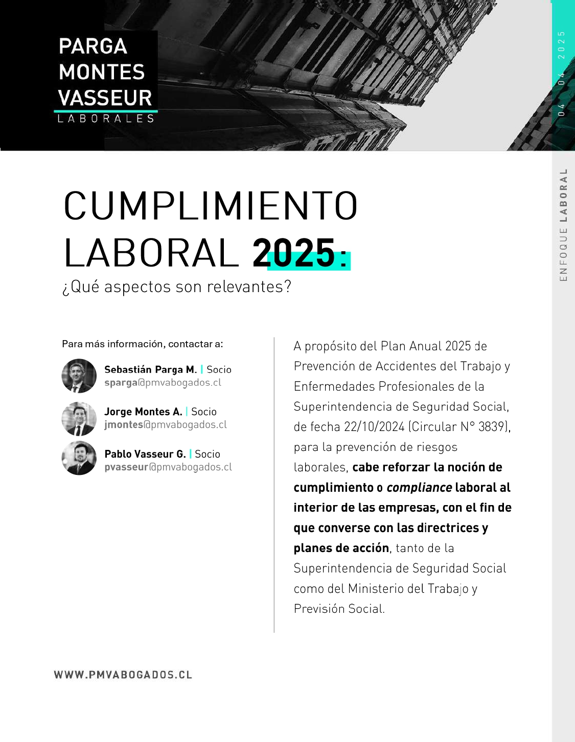 Cumplimiento laboral 2025: ¿qué aspectos son relevantes?