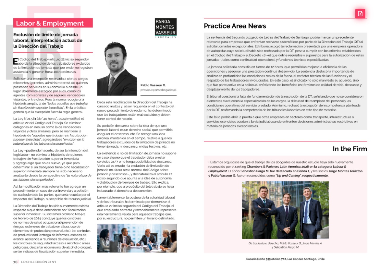 The Legal Industry Reviews | Septiembre, 2025